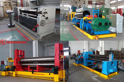 3 rolls plate bending machine