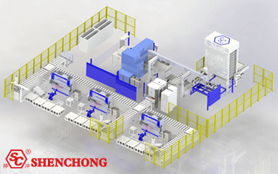 Sheet Metal Bending Flexible Line