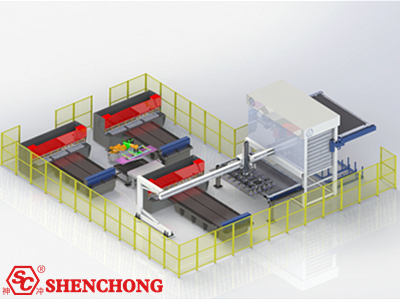 Automatic Sheet Metal Shearing Line