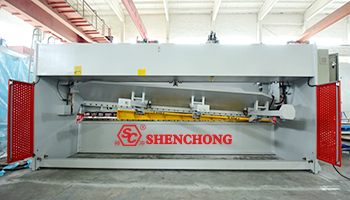 cnc shear machine back gauge