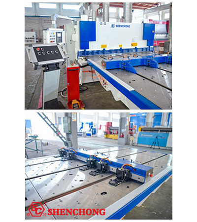 front feed hydraulic guillotine shear machine