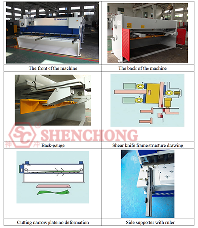 8x4000mm Guillotine Shearing Machine For Sale