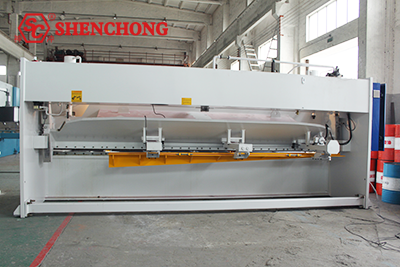 16x6000mm hydraulic shearing machine back gauge