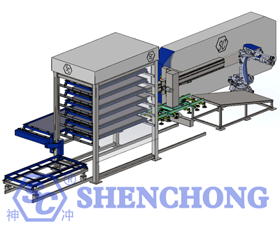 sheet metal CNC turret punching machine automatic loading and unloading equipment