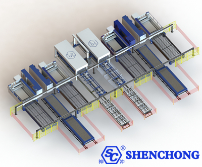 Sheet Metal Processing Factory Automation