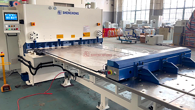 Philippines Shearing Machine With 4000mm Front Feeding Table