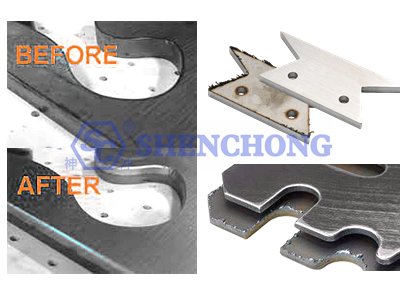 sheet metal edge rounding deburring workpieces