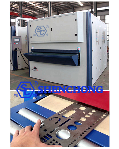 Metal Edge Rounding Machine