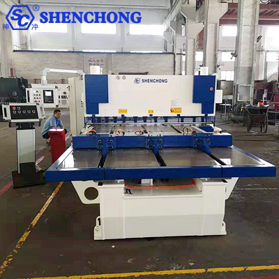 front-feeding plate shearing machine