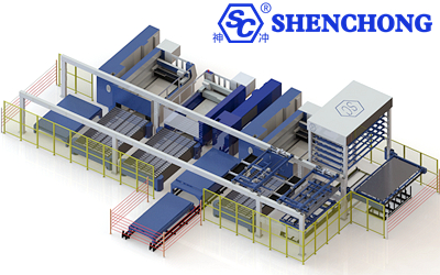 sheet metal automated production line