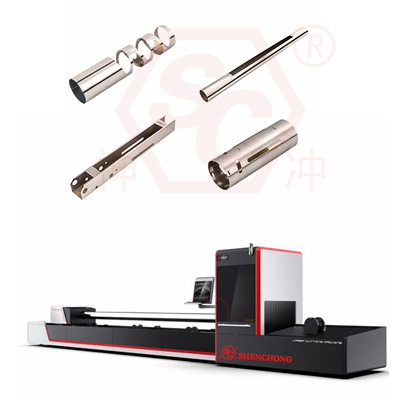 Application of tube pipe fiber laser cutting machine