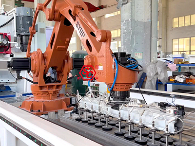 SC Nickel Plate Fully Automatic Shearing Production Line Robot