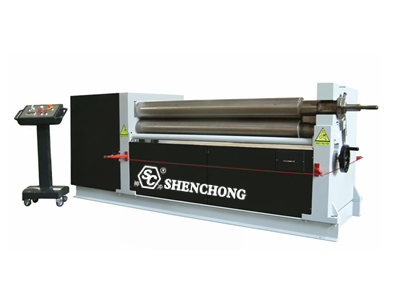 W11F-10×1500 Mechanical Three-roller Asymmetric Plate Bending machine