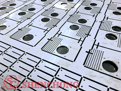 sheet metal punch hole design