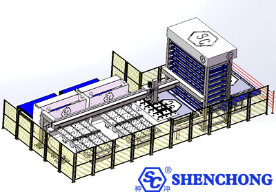 non-ferrous metal automated shearing production line