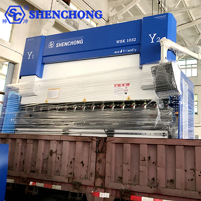 WSK CNC press brake delivery