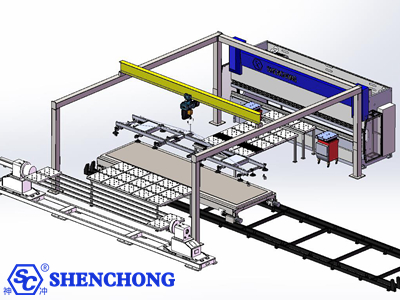 fully automatic press brake robot bending