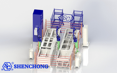 sheet metal intelligent welding production line