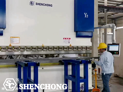 SC WSK Press Brake 300Ton 4100MM EL15T 4+1 Axis SC WSK Press Brake 300Ton 4100MM EL15T 4+1 Axis
