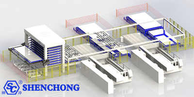 sheet metal storage automatic production line sheet metal storage automatic production line