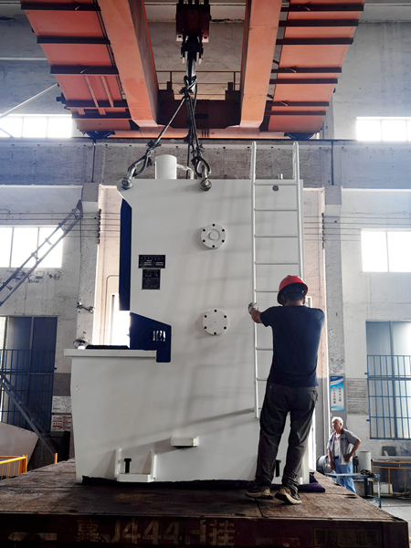 12X6000MM Hydraulic Guillotine Shear delivery 12X6000MM Hydraulic Guillotine Shear delivery