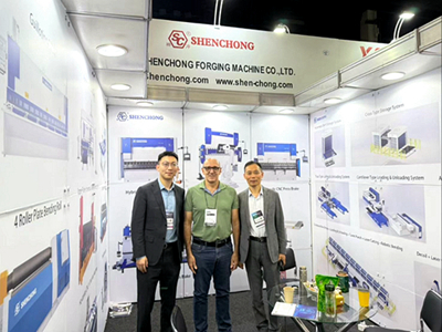 Wuxi Shenchong Forging Machine Co., Ltd. participated in EXPOMAFE 2025