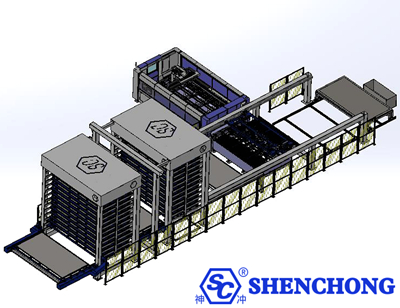 double sheet metal storage system