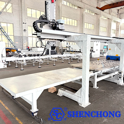 Front-feed Shearing Machine Truss Loading System Front-feed Shearing Machine Truss Loading System