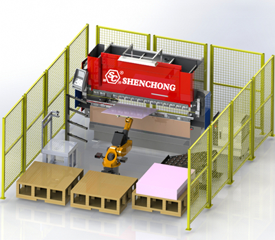 Metal Plate Automated Bending Unit