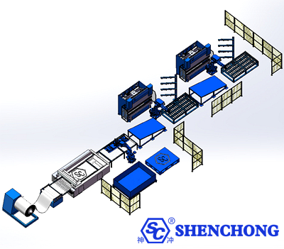 Fully Automated Unmanned Bending Line
