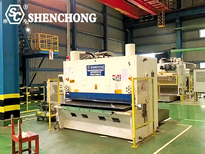 SHENCHONG Shearing Machine For Nickel Plate