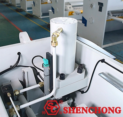 shearing machine hydraulic pipes