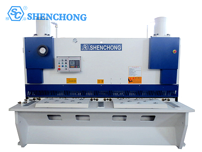 20X2500mm metal plate shearing machine